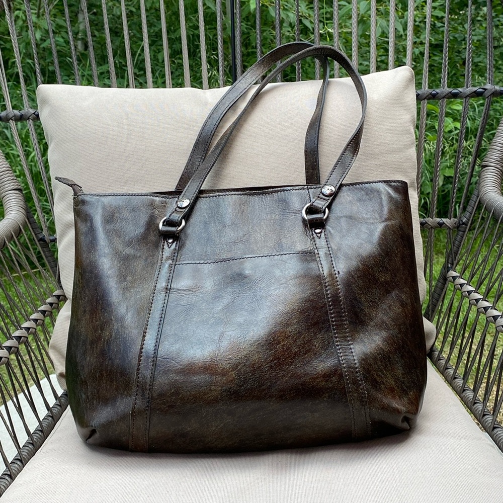 Patricia Nash Turquoise Tooled Leather Bag - Picture 4 of 16